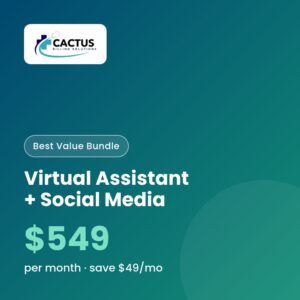 Virtual Assistant + Social Media Bundle